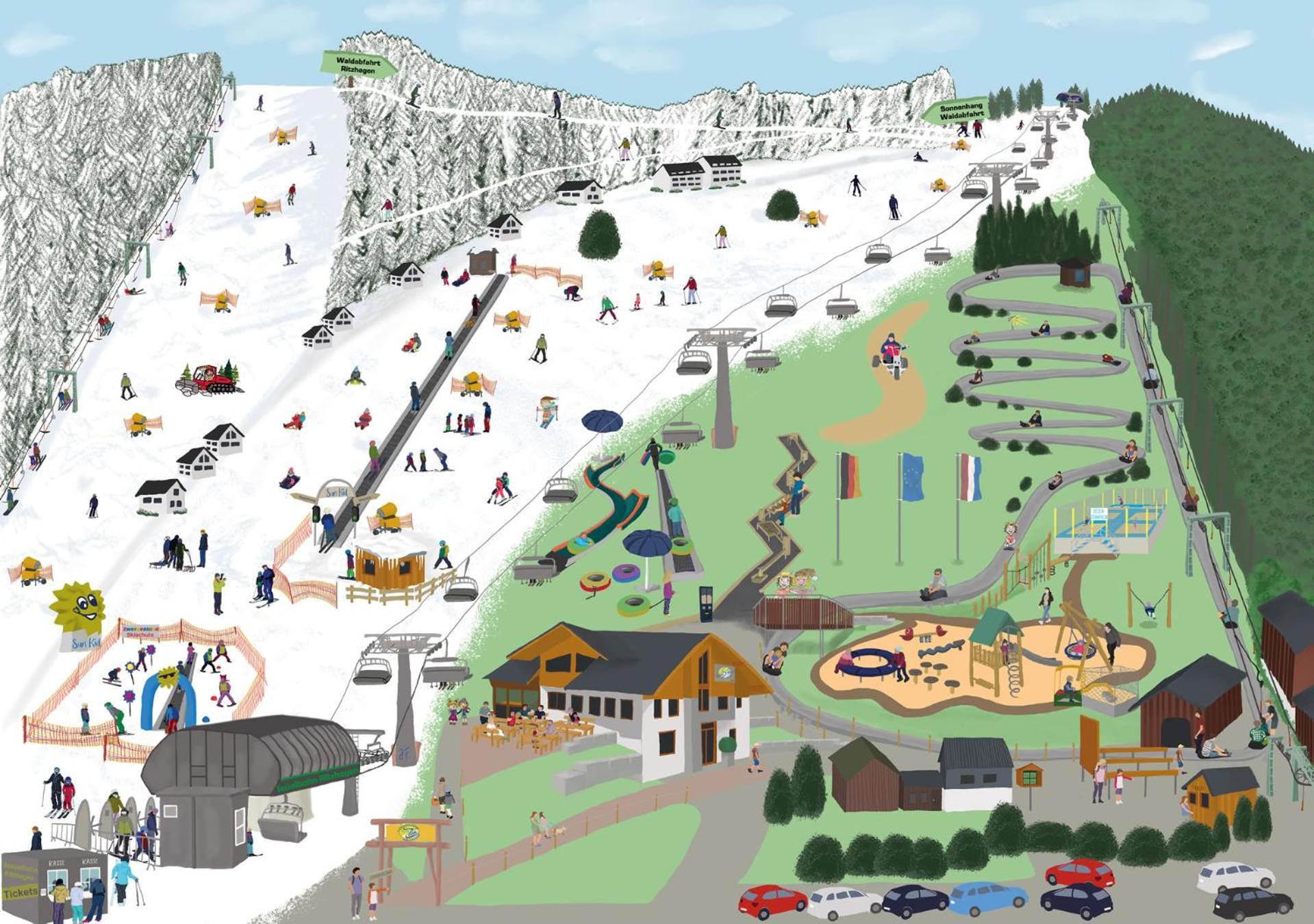 Gemuetlicher Ferienbungalow In Usseln Bei Willingen, Kostenloses Wlan Esterno foto